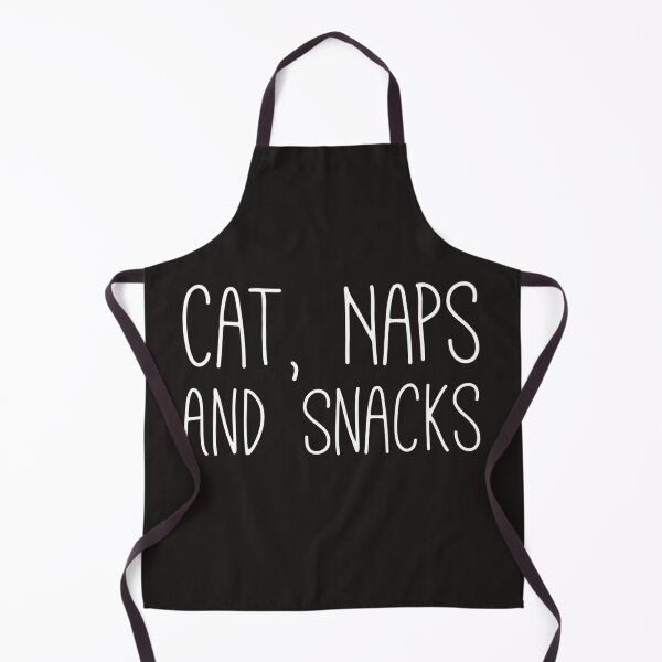 Item preview, Cat naps and snacks_gifts for cat lovers and cat lovers_for women who have cats designed and sold by Sophistical.