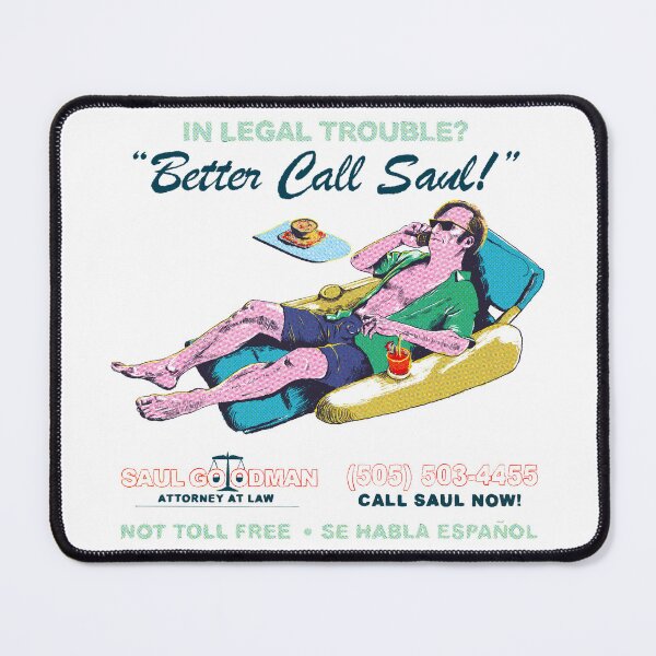 Item preview, Saul Goodman chilling in a pool designed and sold by Emptyst store.