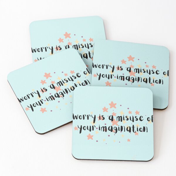 Item preview, Worry Is A Misuse Of Your Imagination designed and sold by QUOT-s.