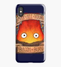 Studio Ghilbi Illustration: CALCIFER #3 iPhone Case