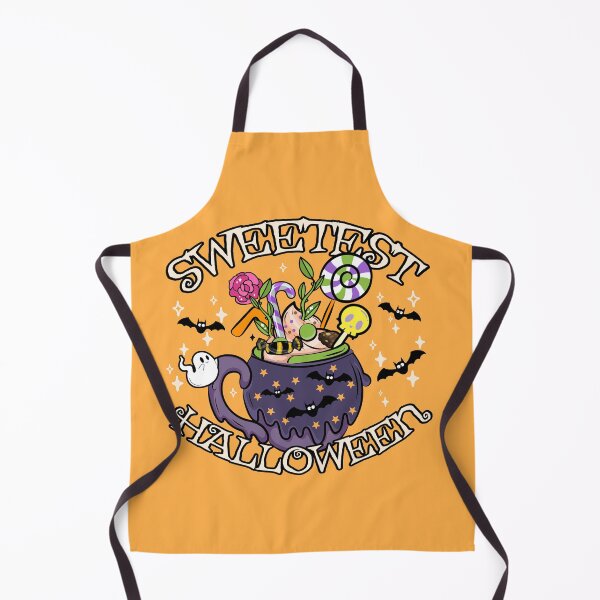 Item preview, Sweetest Halloween, Cute Halloween Design, Orange Background designed and sold by TrulyEpoque.