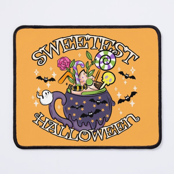 Item preview, Sweetest Halloween, Cute Halloween Design, Orange Background designed and sold by TrulyEpoque.