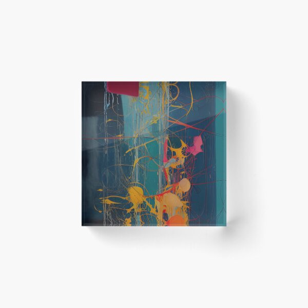 Item preview, Abstract Art Painting designed and sold by AnuGoldPrints.