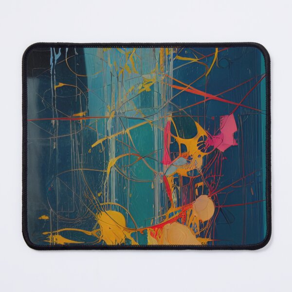 Item preview, Abstract Art Painting designed and sold by AnuGoldPrints.