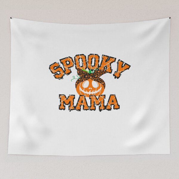 Item preview, spooky mama Halloween retro vintage designed and sold by ArtfulGiftShop.