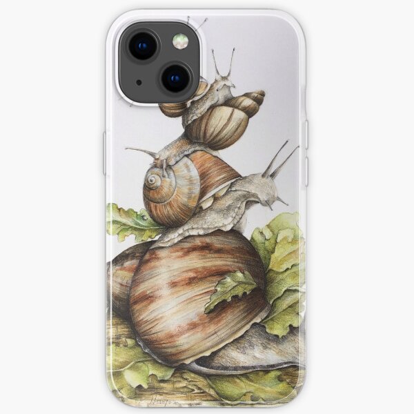 Los pequeños mundos. Funda blanda para iPhone