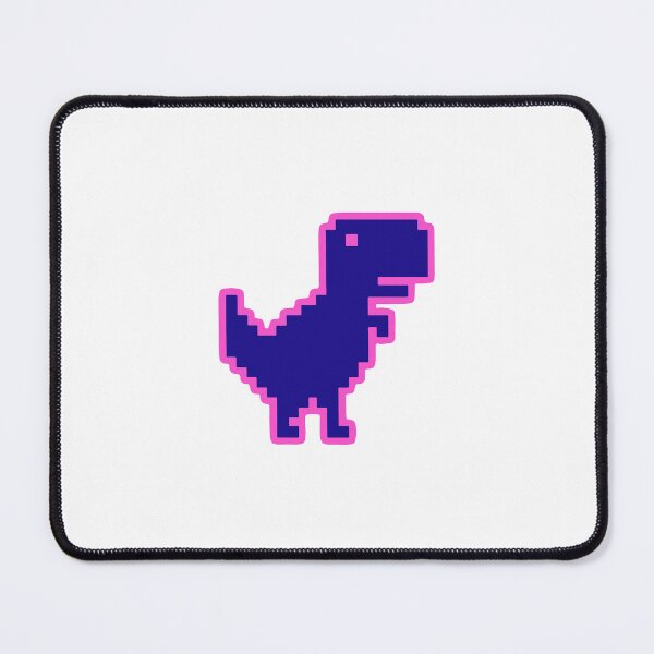 Item preview, Blue Google Dinosaur - Pixel Edition designed and sold by leveluppixel.