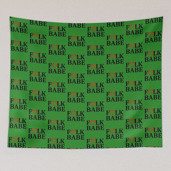 Item preview, Folk Babe - Love Folk and be Great designed and sold by Grepthor.