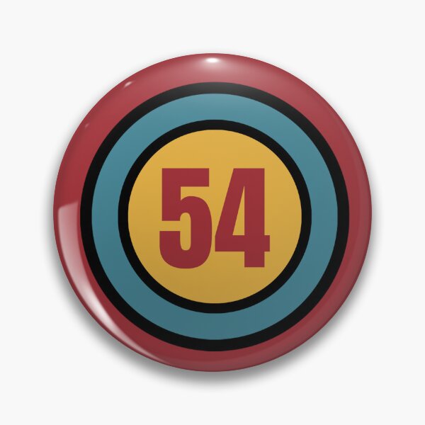 Item preview, The Number 54 - fifty four - fifty fourth - 54th designed and sold by SirenSeventyOne.