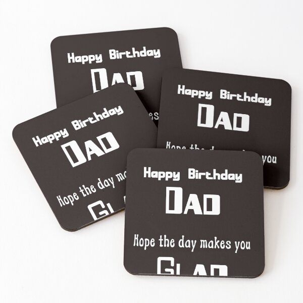 Item preview, Happy Birthday Dad hope the day makes you Glad  designed and sold by Newluck01.