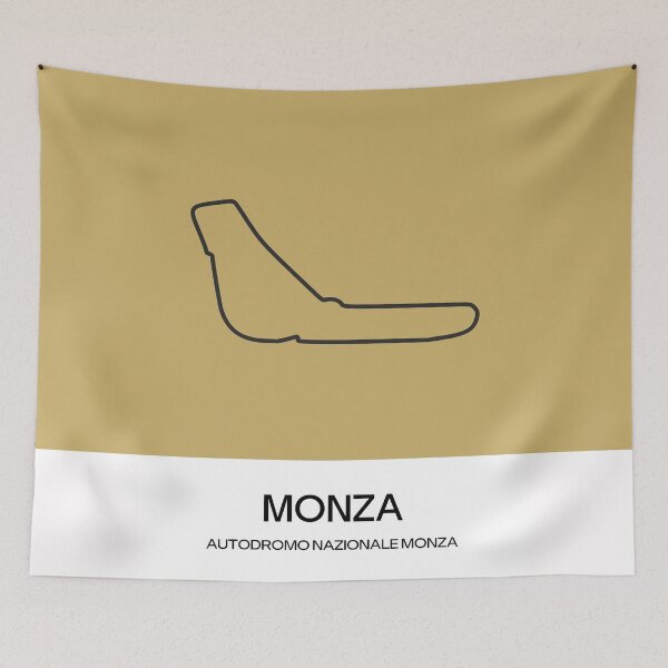 Item preview, Monza map designed and sold by Sportsarthub.
