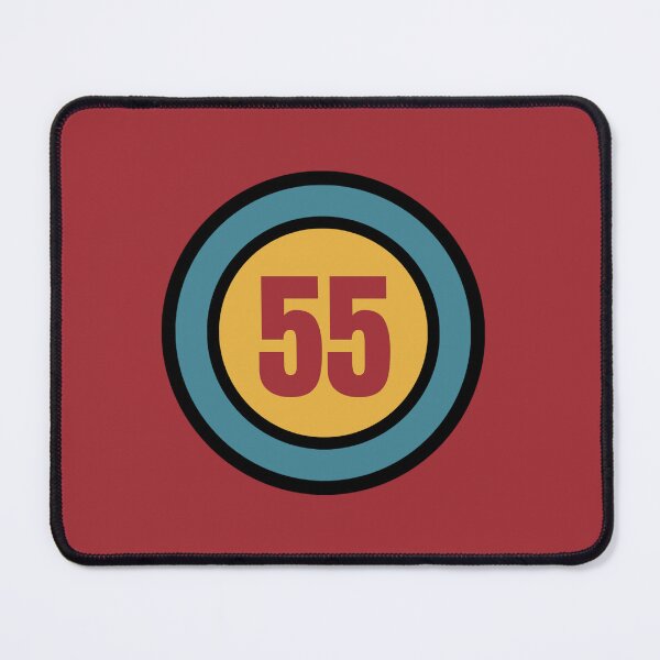Item preview, The Number 55 - fifty five - fifty fifth - 55th designed and sold by SirenSeventyOne.