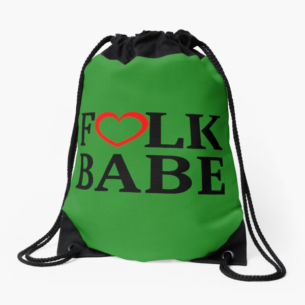 Item preview, Folk Babe - Love Folk and be Great designed and sold by Grepthor.