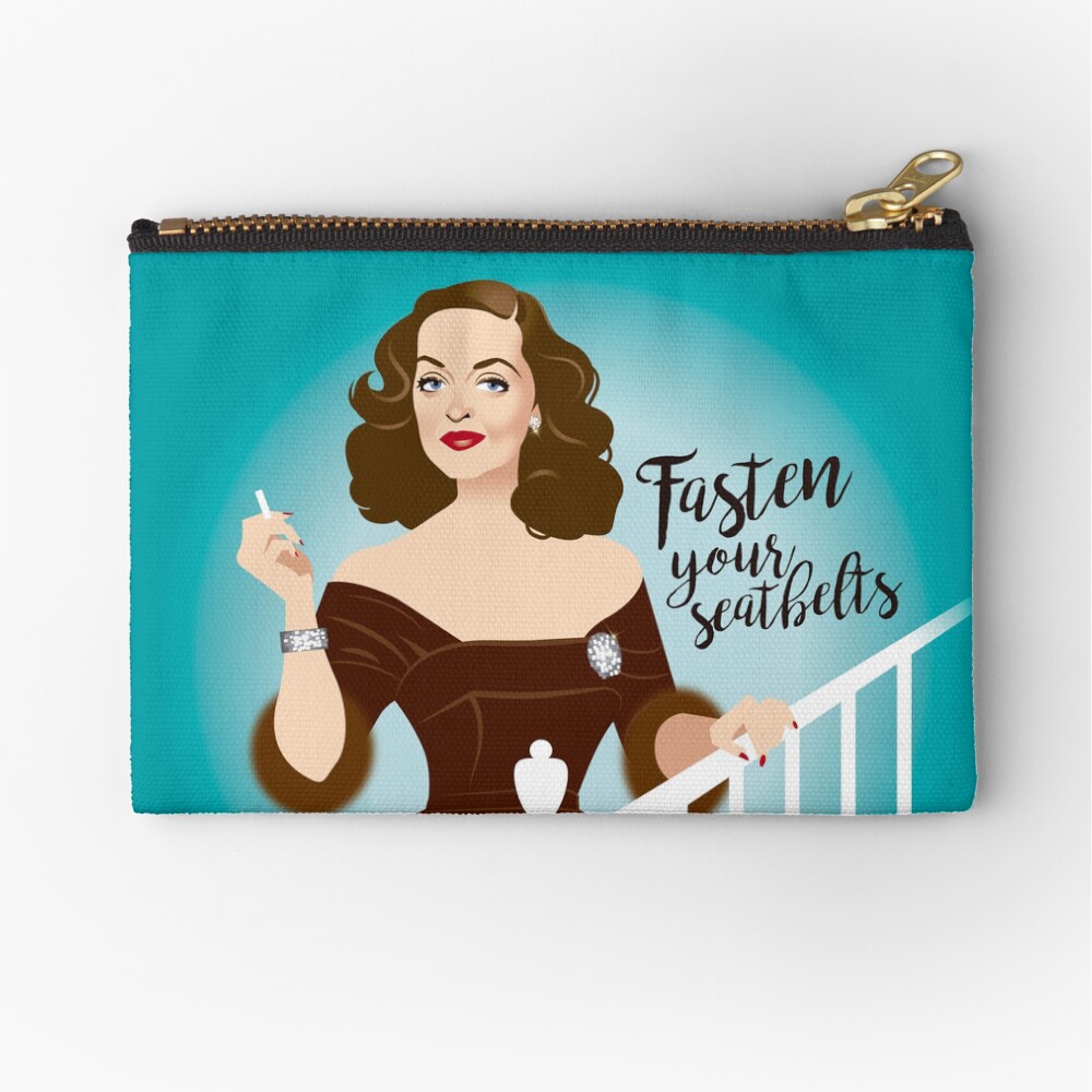 Fasten your seatbelts Zipper Pouch