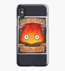 Studio Ghibli Illustration: CALCIFER #2 iPhone Case