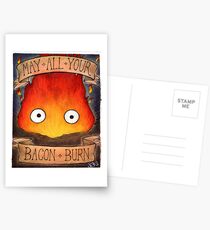 Studio Ghibli Illustration: CALCIFER #2 Postcards