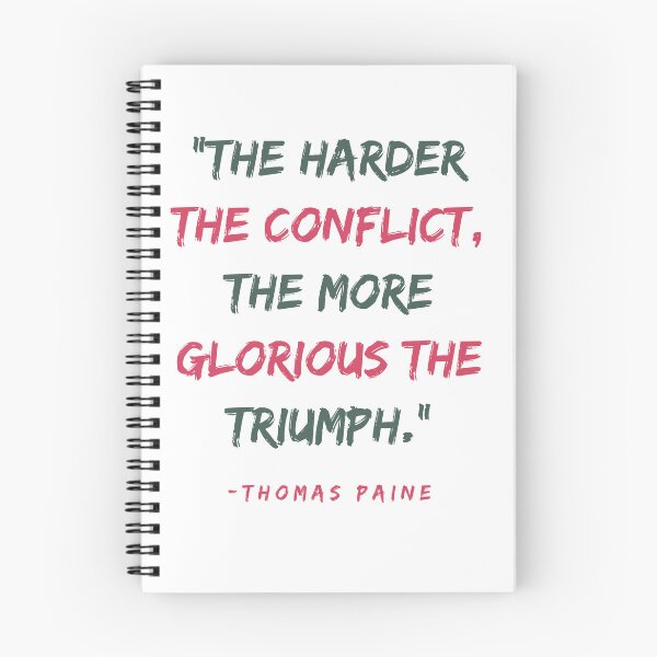 Item preview, Thomas Paine Quote designed and sold by BBellShop.