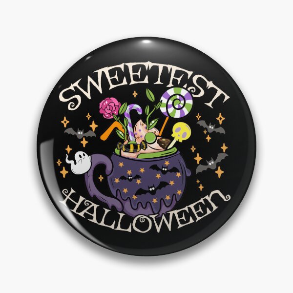 Item preview, Sweetest Halloween, Cute Halloween Design, Black Background designed and sold by TrulyEpoque.