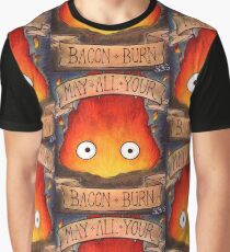 Studio Ghilbi Illustration: CALCIFER # 3 Grafik T-Shirt