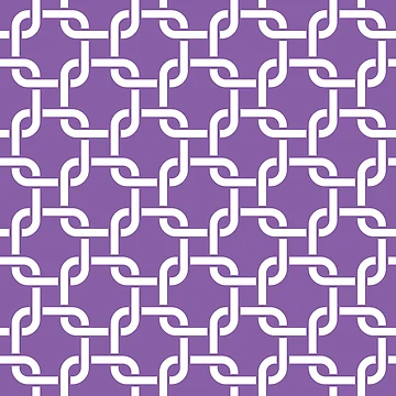 Artwork thumbnail, Amethyst Interlocking Square Pattern by patternplaten