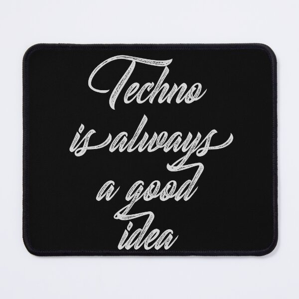 Item preview, Techno is always a good idea. Djs gift. designed and sold by paulo silveira.