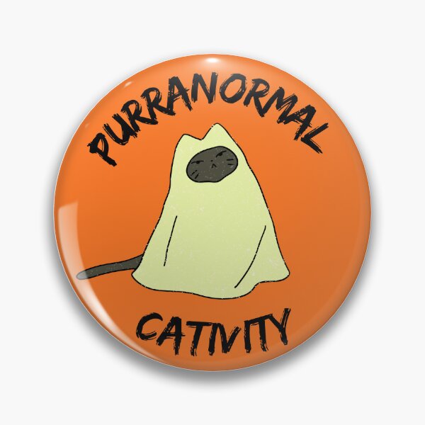Item preview, Halloween Puuranormal Cativity Ghost Cat designed and sold by FabDesigns91.