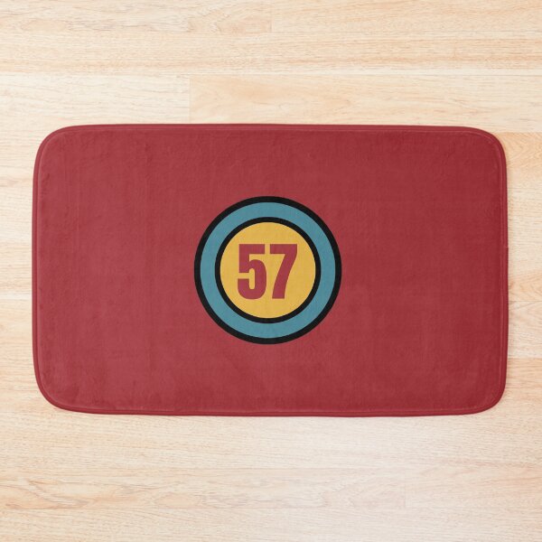 Item preview, The Number 57 - fifty seven - fifty seventh - 57th designed and sold by SirenSeventyOne.