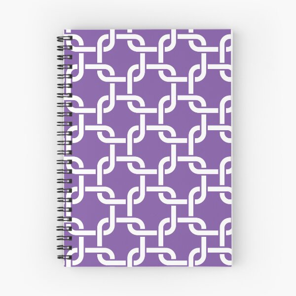 Item preview, Wisteria Interlocking Square Pattern designed and sold by patternplaten.