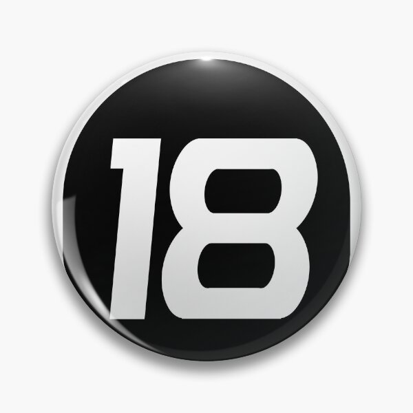 Item preview, Number 18 designed and sold by NumbersFort.