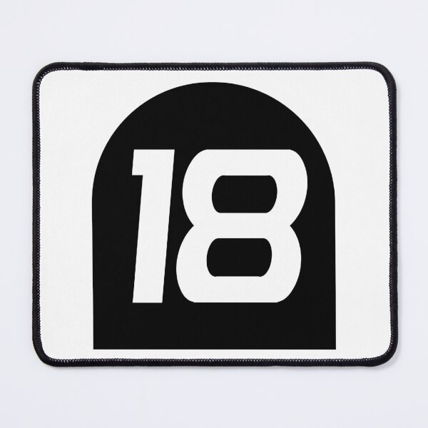 Item preview, Number 18 designed and sold by NumbersFort.