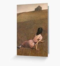 Christina's World by Andrew Wyeth Greeting Card
