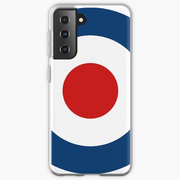 Classic Scooterist MOD Target - High Quality - RAF Roundel Samsung Galaxy Soft Case