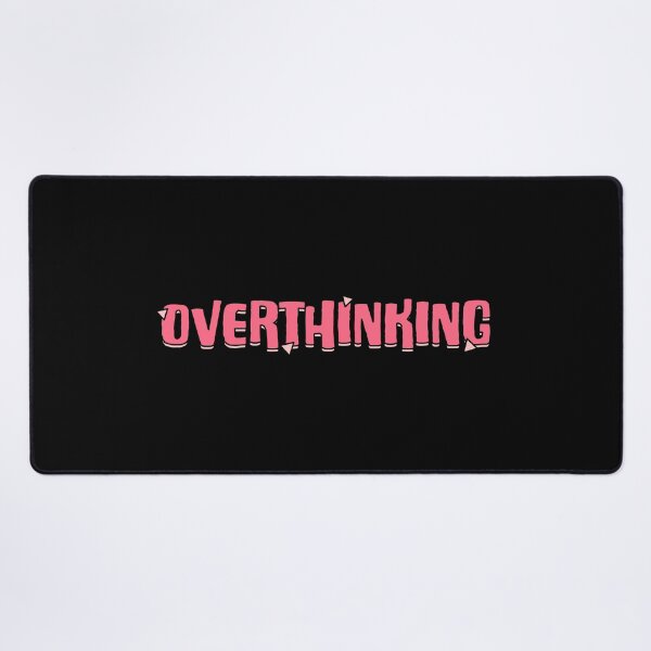 Item preview, Overthinking (red) designed and sold by PaulaPatata.