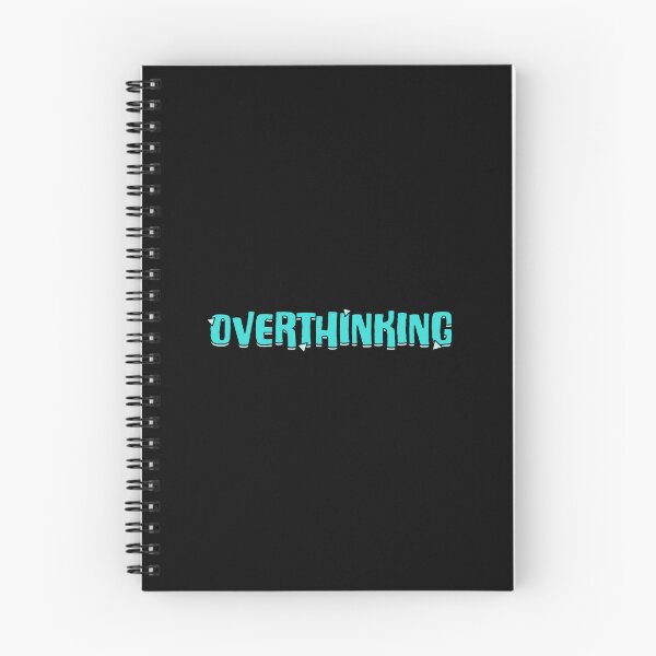 Item preview, Overthinking (blue) designed and sold by PaulaPatata.