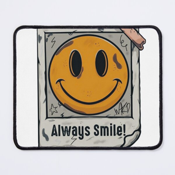 Item preview, always smile designed and sold by WAZDart.
