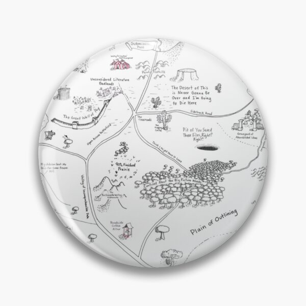 Item preview, The Map of Manuscript Earth designed and sold by SOOPHIE1.