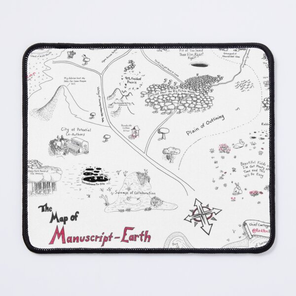 Item preview, The Map of Manuscript Earth designed and sold by SOOPHIE1.