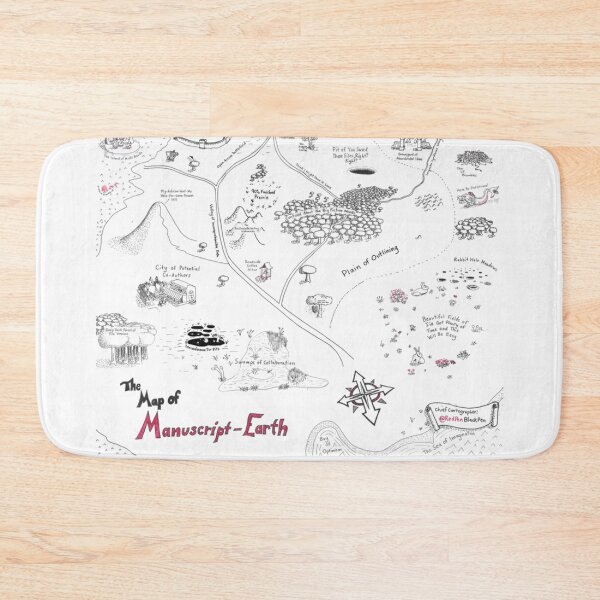 Item preview, The Map of Manuscript Earth designed and sold by SOOPHIE1.