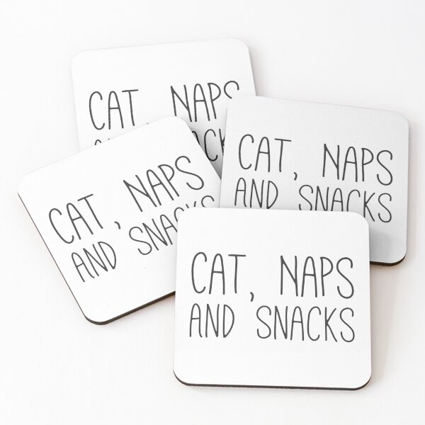 Item preview, Copy of Cat naps and snacks_gifts for cat lovers and cat lovers_for women who have cats designed and sold by Sophistical.