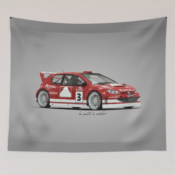 Item preview, 206 WRC designed and sold by LaPatteAModeler.