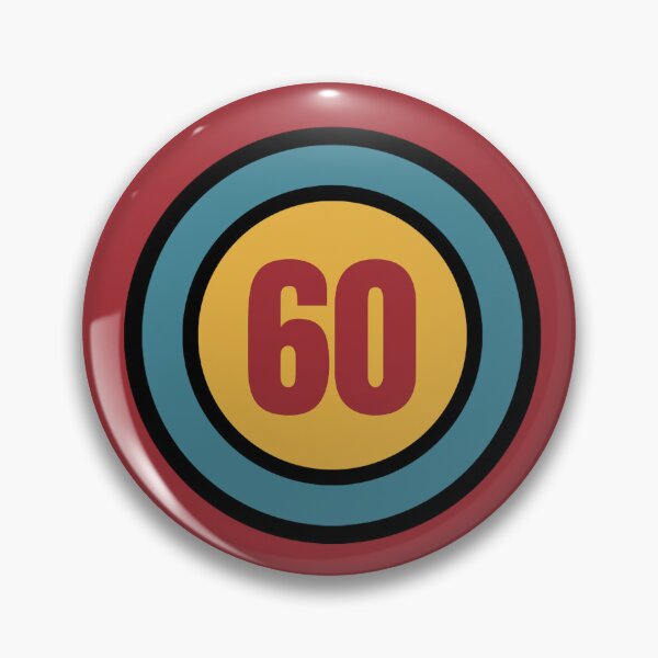 Item preview, The Number 60 - sixty - sixtieth - 60th designed and sold by SirenSeventyOne.