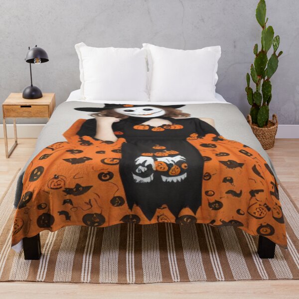Item preview, halloween costume vintage floral ghost pumpkin funny graphic designed and sold by bestoftrendy.
