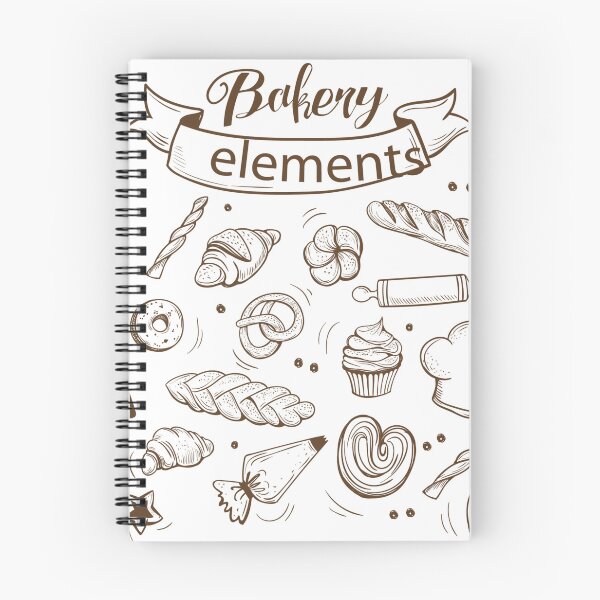 Item preview, Vintage Bakery Elements Design designed and sold by fejoa.