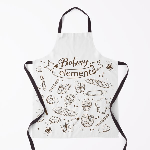 Item preview, Vintage Bakery Elements Design designed and sold by fejoa.