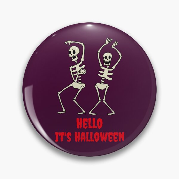 Item preview, Hello it_s Halloween skeleton dancing  designed and sold by Actious09.