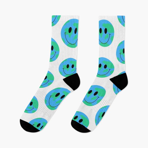 Item preview, earth smiley  designed and sold by trendstixkers.