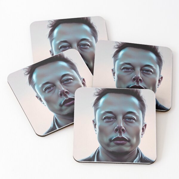 Item preview, Elon Musk Portrait designed and sold by randomorder.