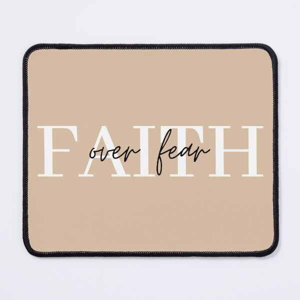 Item preview, faith over fear designed and sold by creative-duo.