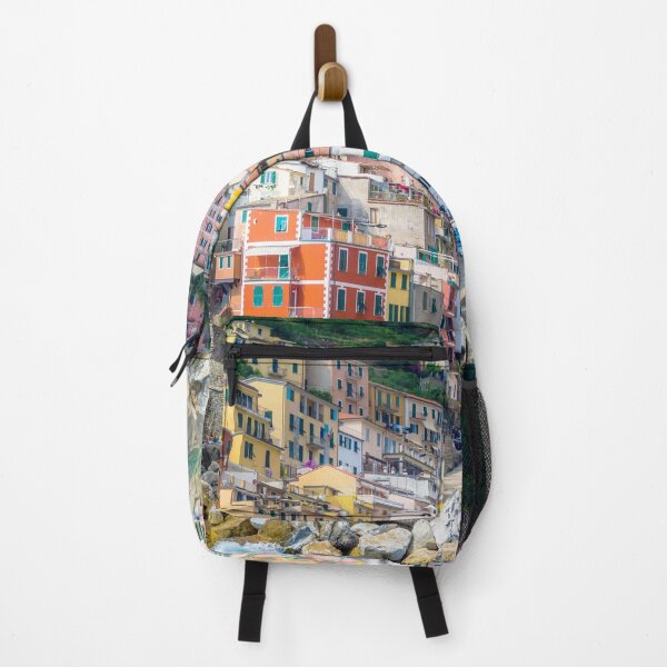 Item preview, Colorful Houses Coastal Village Riomaggiore Italy designed and sold by ozunu.