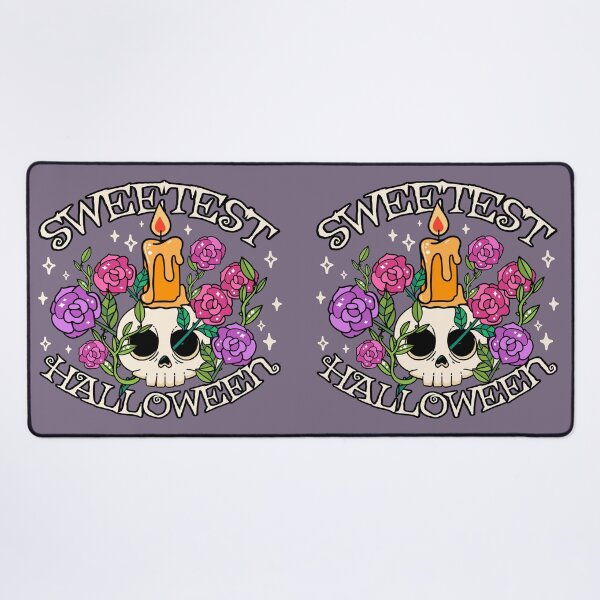 Item preview, Sweetest Halloween, Cute Skull Design, Purple Lilac Background designed and sold by TrulyEpoque.